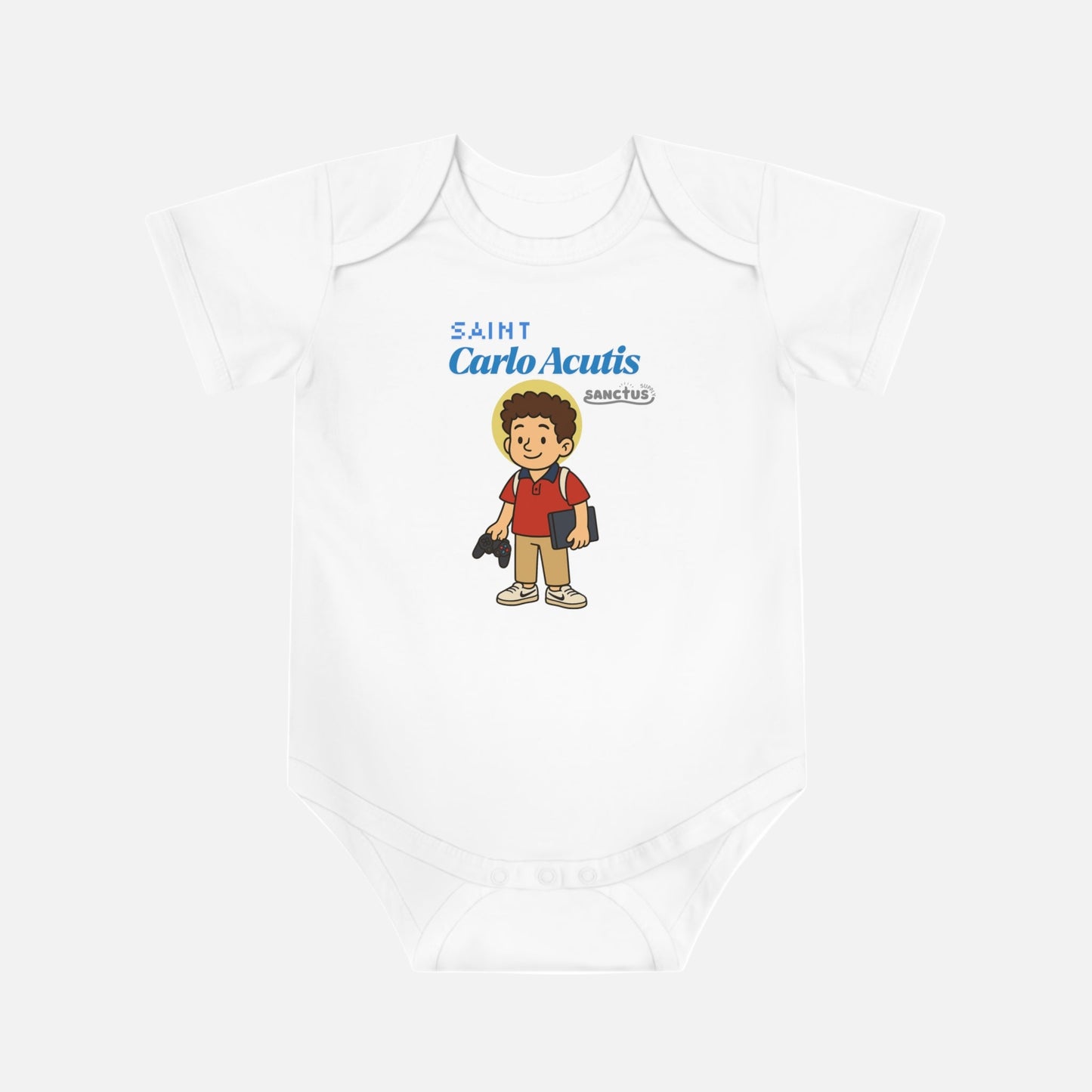 Saint Carlo Acutis Infant Onesie
