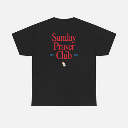 Sunday Prayer Club Heavy Cotton Tee - Adult