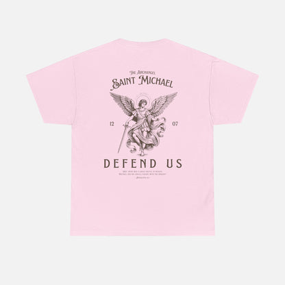 Saint Michael Heavy Cotton Tee - Adult