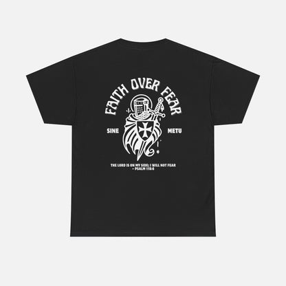 Faith Over Fear Heavy Cotton Tee - Adult