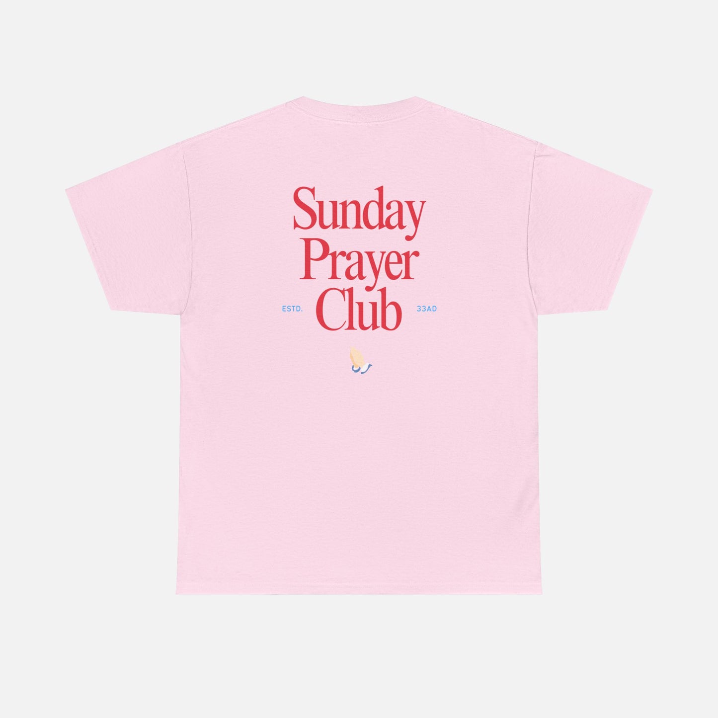 Sunday Prayer Club Heavy Cotton Tee - Adult