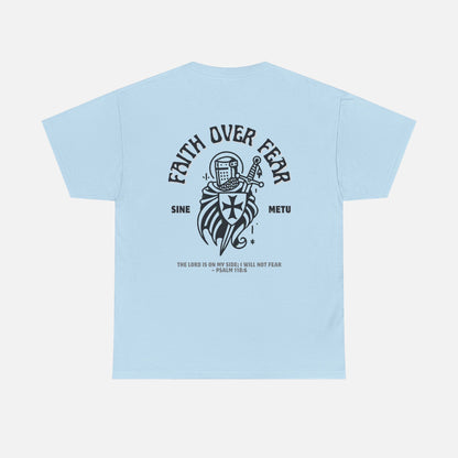 Faith Over Fear Heavy Cotton Tee - Adult