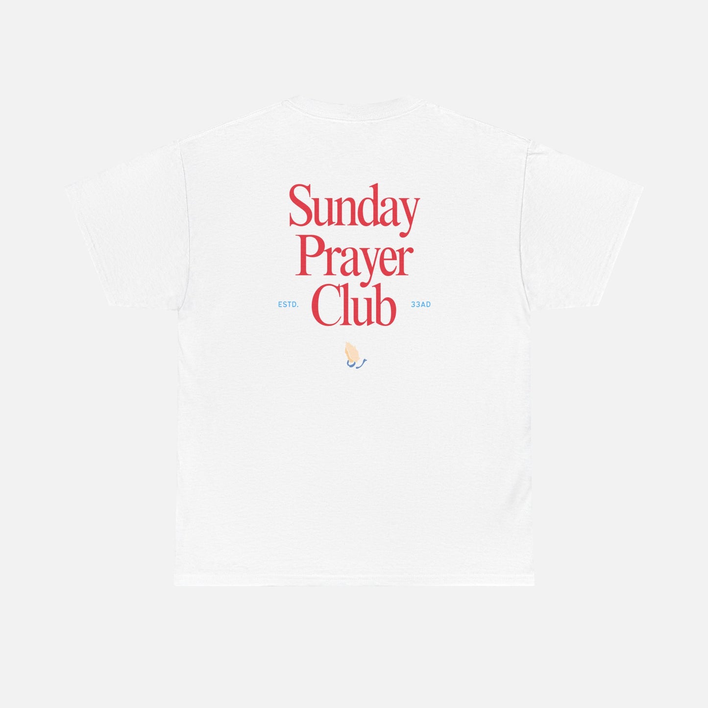 Sunday Prayer Club Heavy Cotton Tee - Adult
