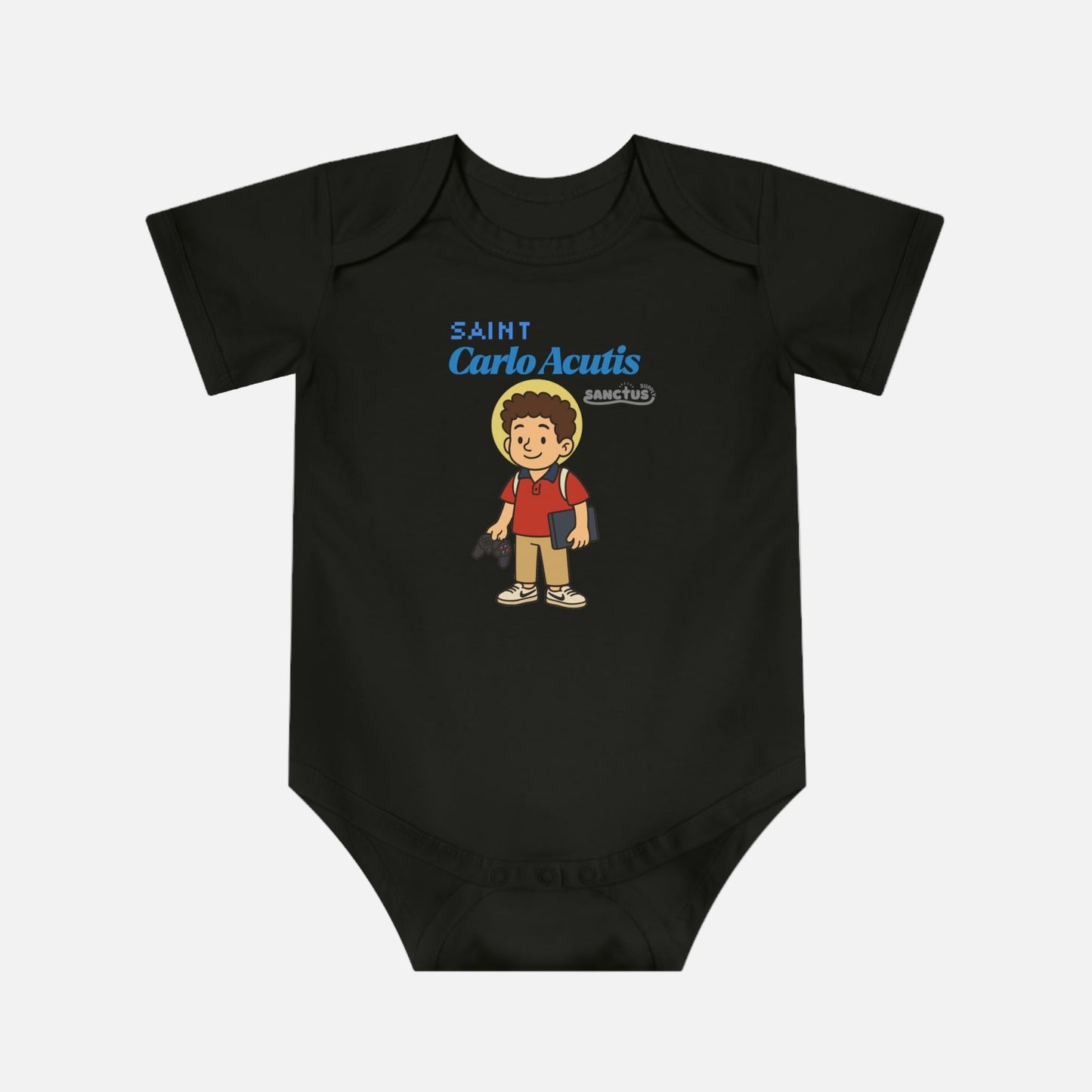 Saint Carlo Acutis Infant Onesie