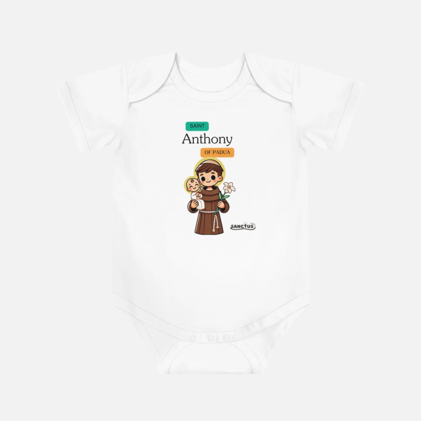Saint Anthony of Padua Infant Onesie