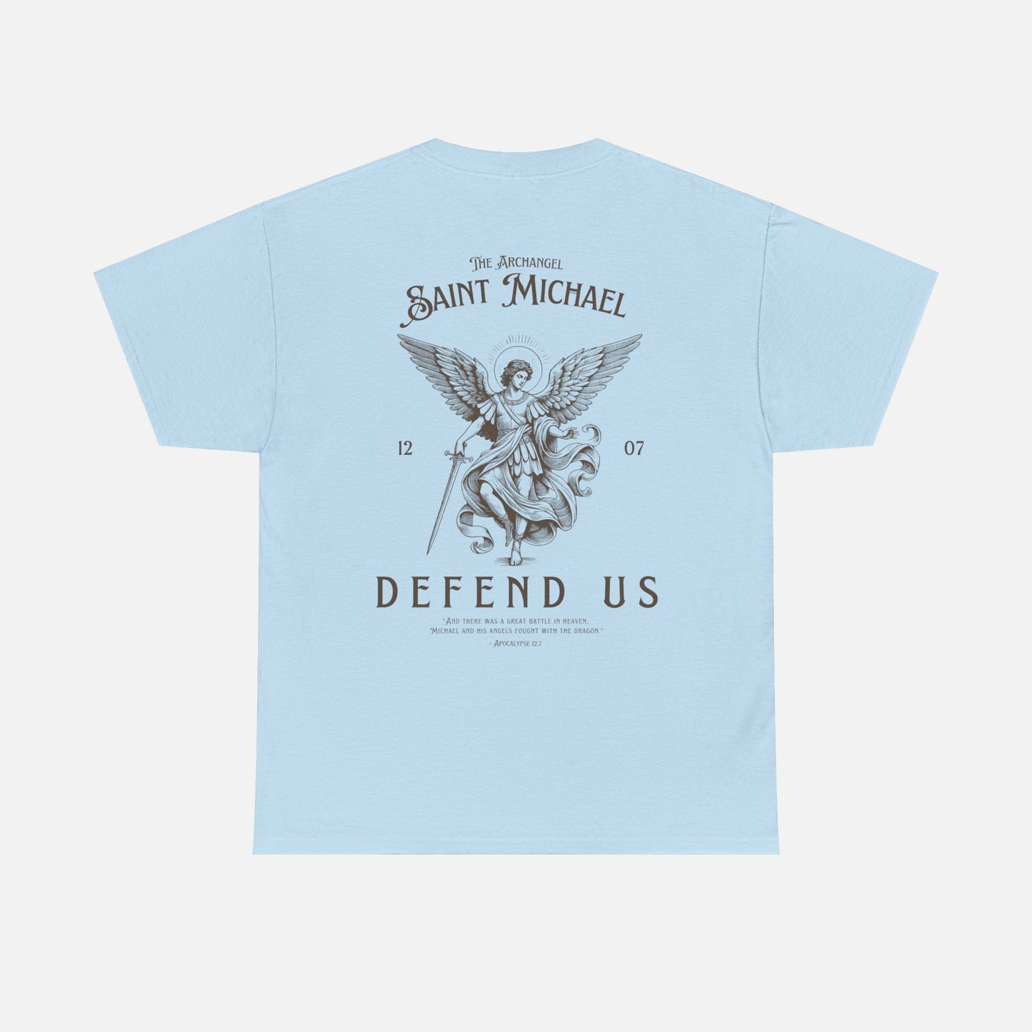 Saint Michael Heavy Cotton Tee - Adult