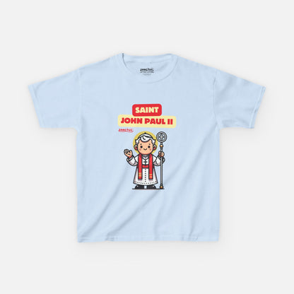 Saint John Paul II Heavy Cotton Tee - Junior