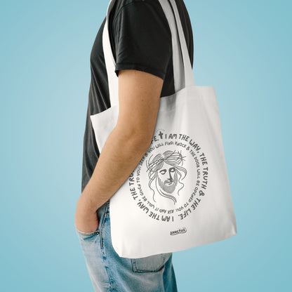 Jesus Quotes Tote Bag