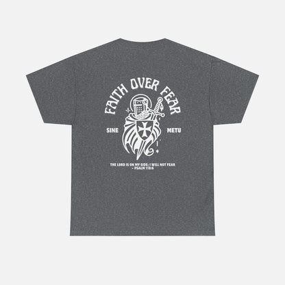 Faith Over Fear Heavy Cotton Tee - Adult